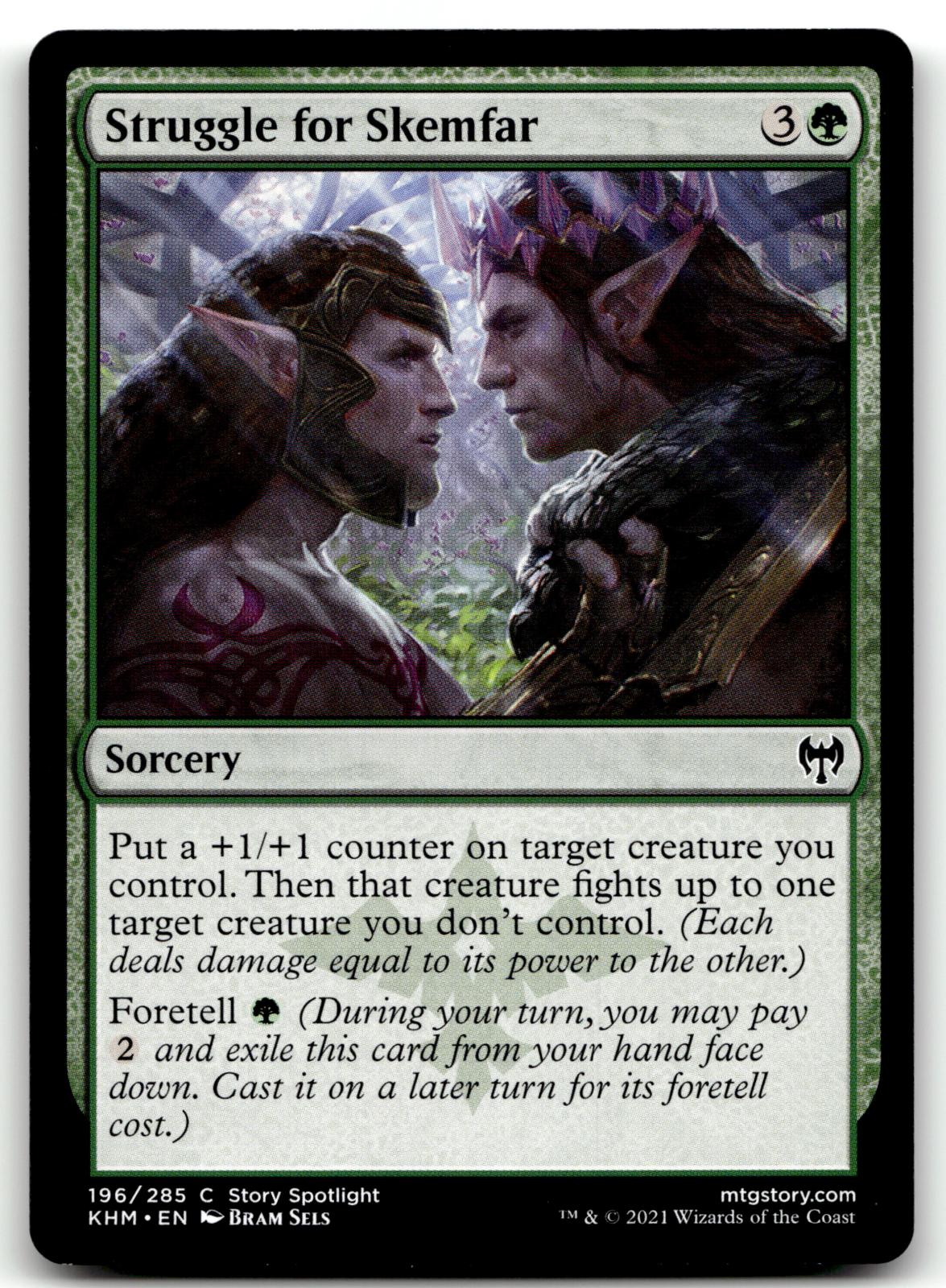 Struggle for Skemfar 196 Common Kaldheim Magic: The Gathering Near Mint