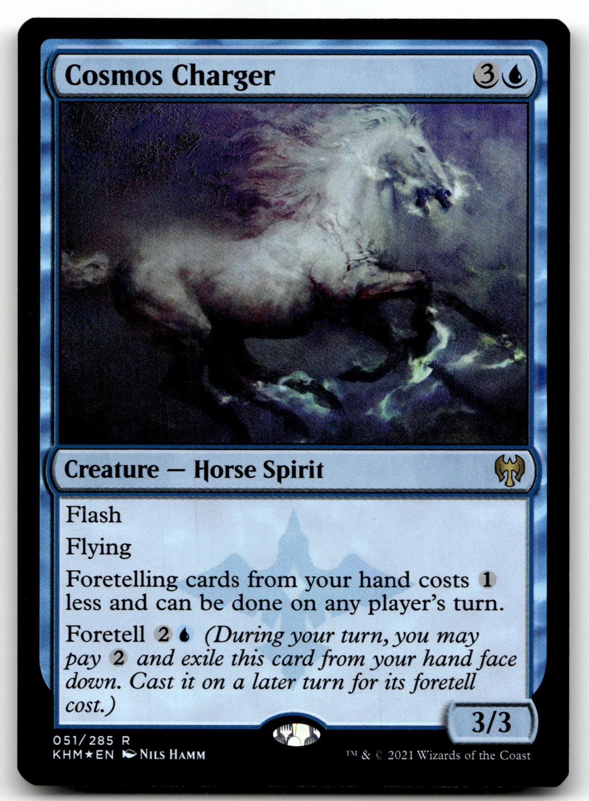 Cosmos Charger 51 Rare Kaldheim Magic: The Gathering Foil Near Mint