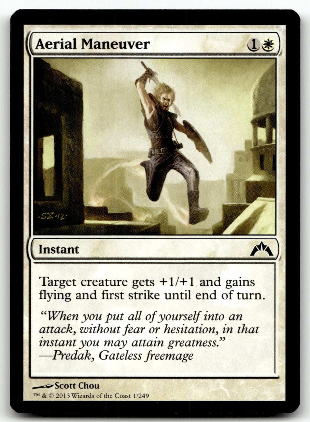 Aerial Maneuver 1 Common Gatecrash Magic: The Gathering Near Mint