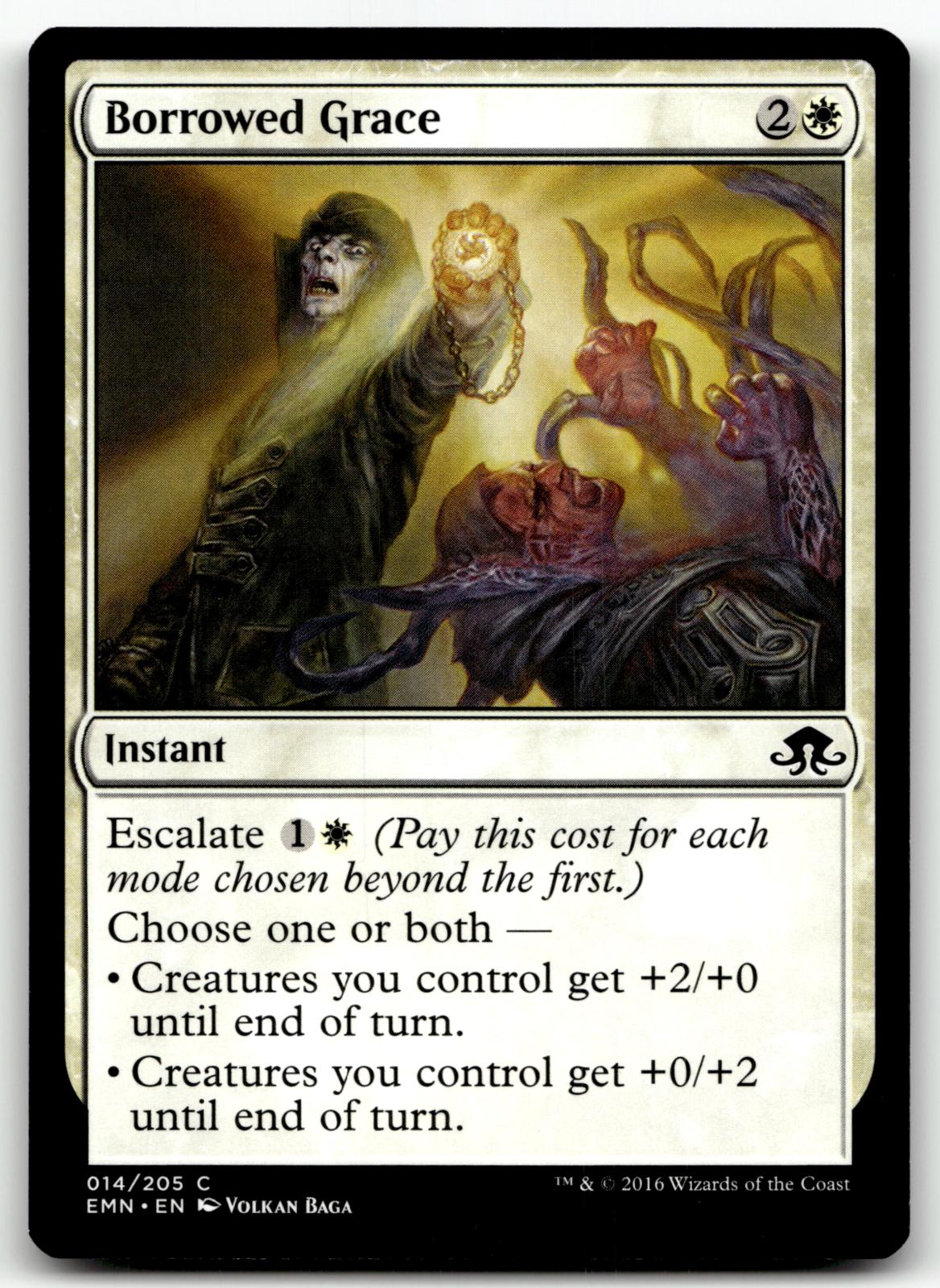 Borrowed Grace 14 Common Eldritch Moon Magic: The Gathering Near Mint