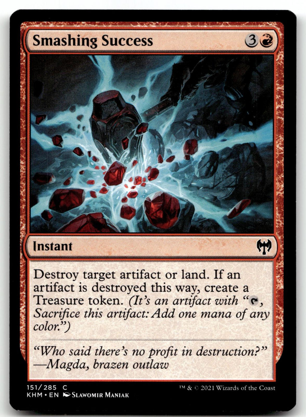 Smashing Success 151 Common Kaldheim Magic: The Gathering Near Mint
