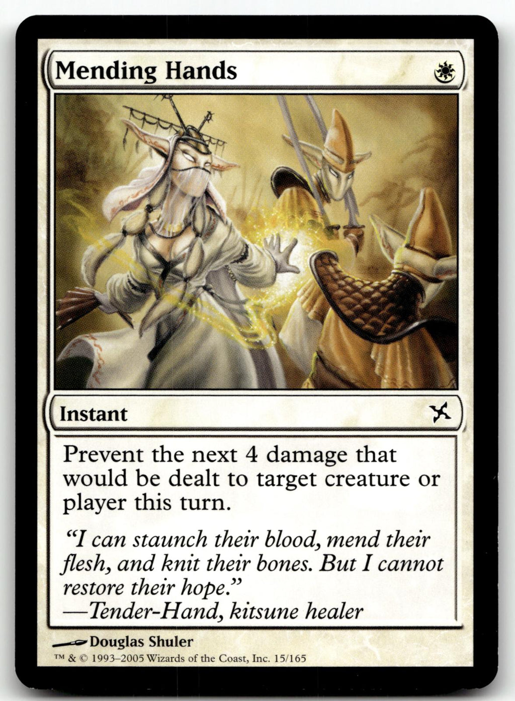 Mending Hands 15 Common Betrayers of Kamigawa Magic: The Gathering Near Mint