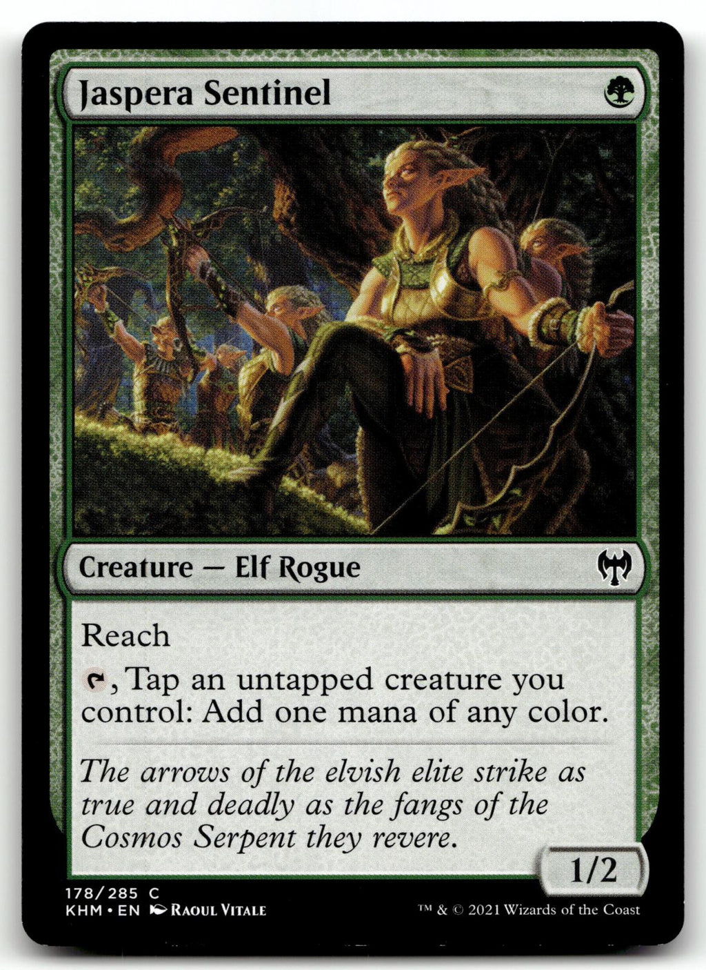 Jaspera Sentinel 178 Common Kaldheim Magic: The Gathering Near Mint