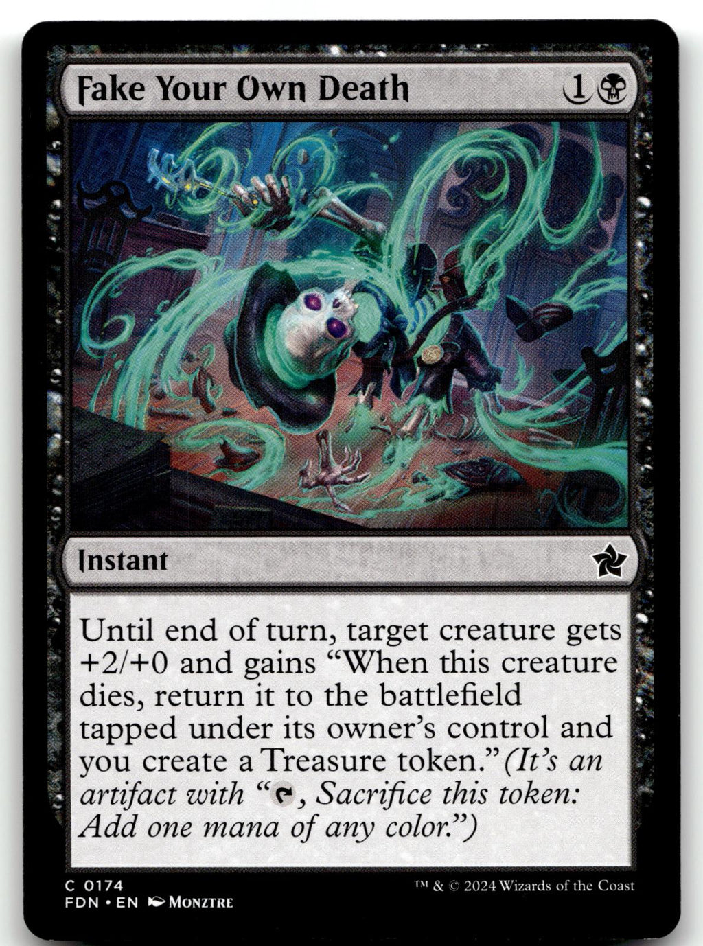 Fake Your Own Death 174 Common Foundations Magic: The Gathering Near Mint