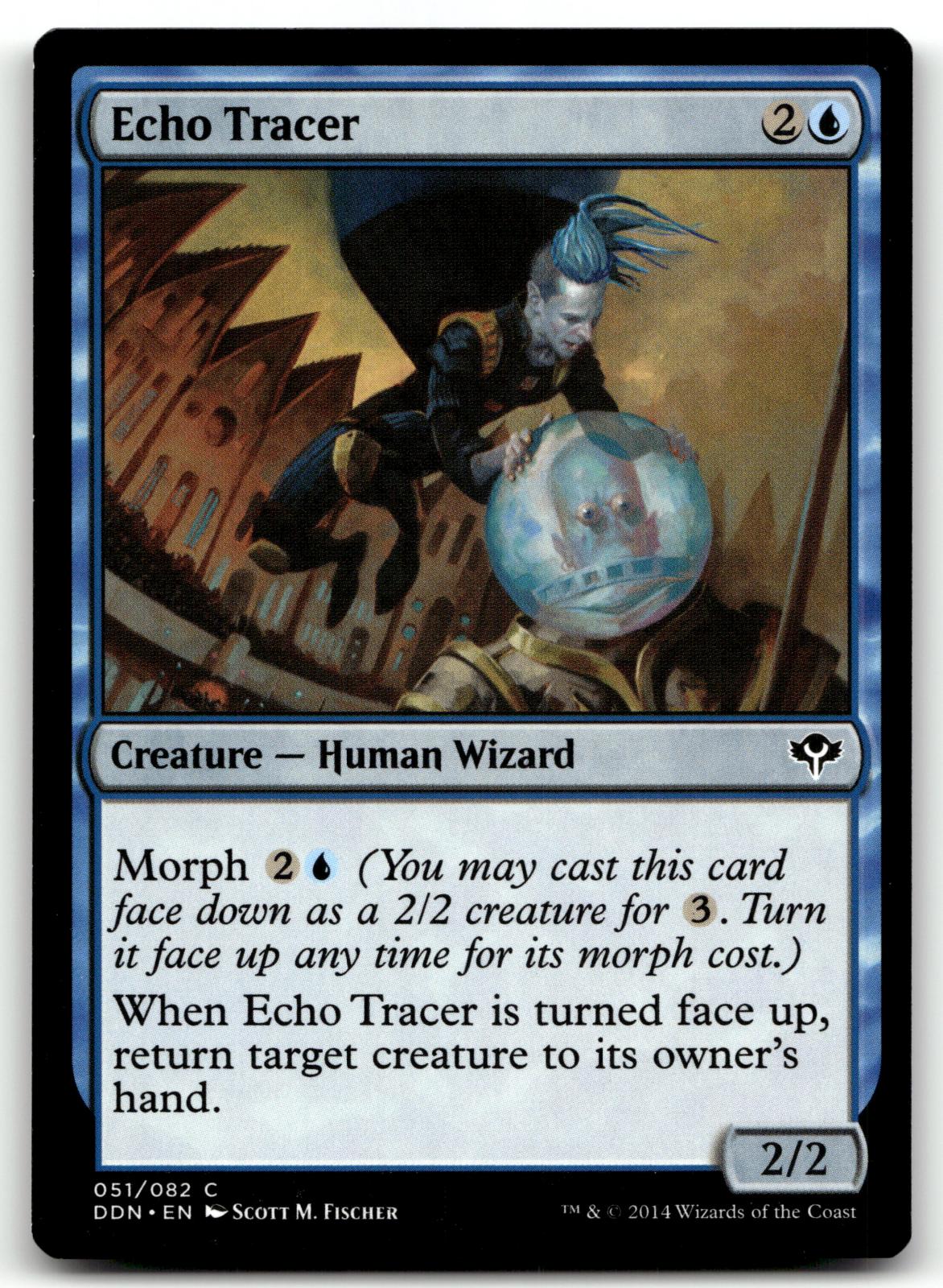 Echo Tracer 51 Common Duel Decks: Speed vs. Cunning Magic: The Gathering NM