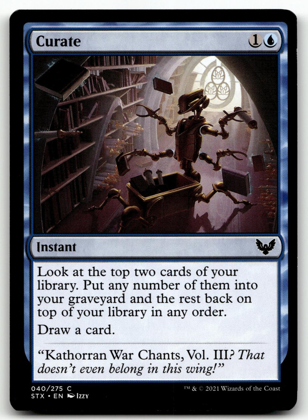 Curate 40 Common Strixhaven: School of Mages Magic: The Gathering Near Mint