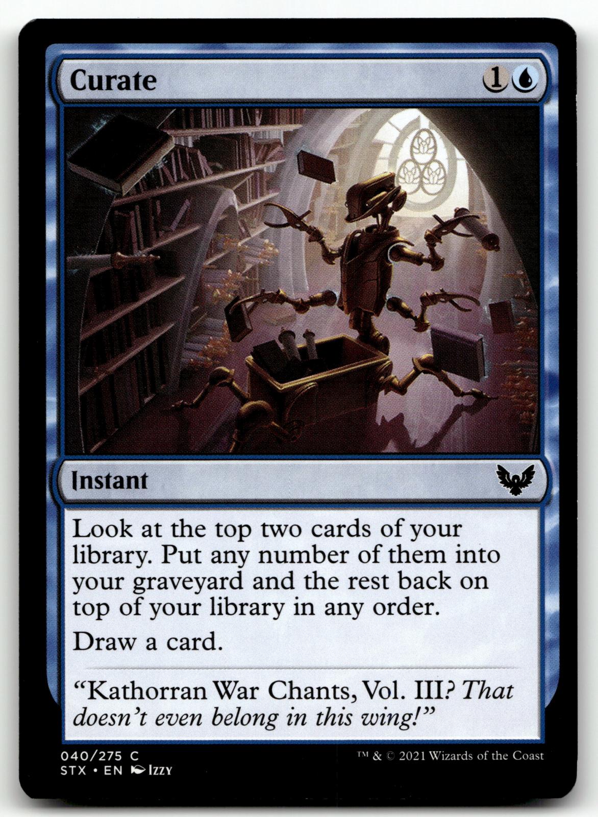 Curate 40 Common Strixhaven: School of Mages Magic: The Gathering Near Mint