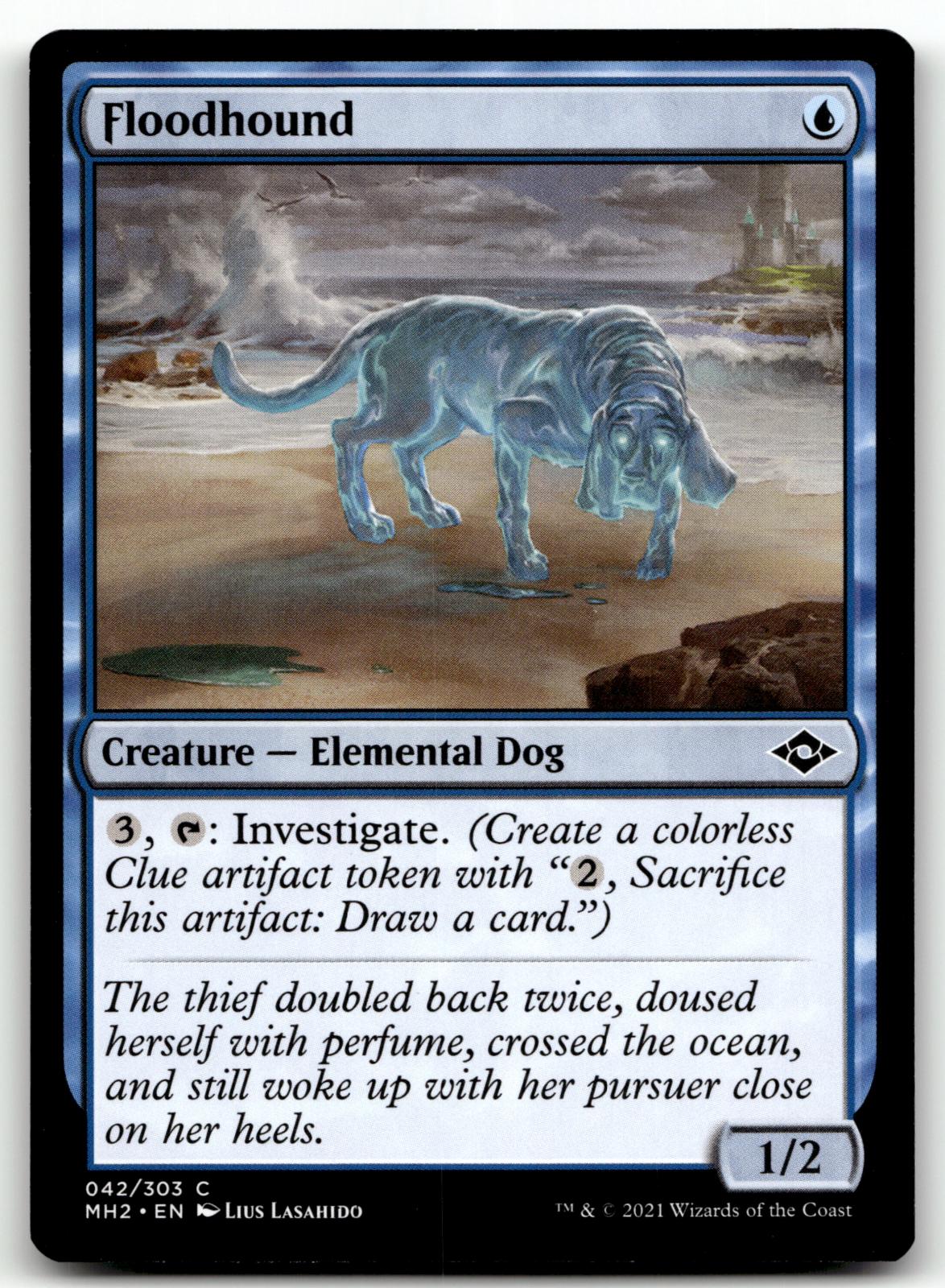 Floodhound 42 Common Modern Horizons 2 Magic: The Gathering Near Mint