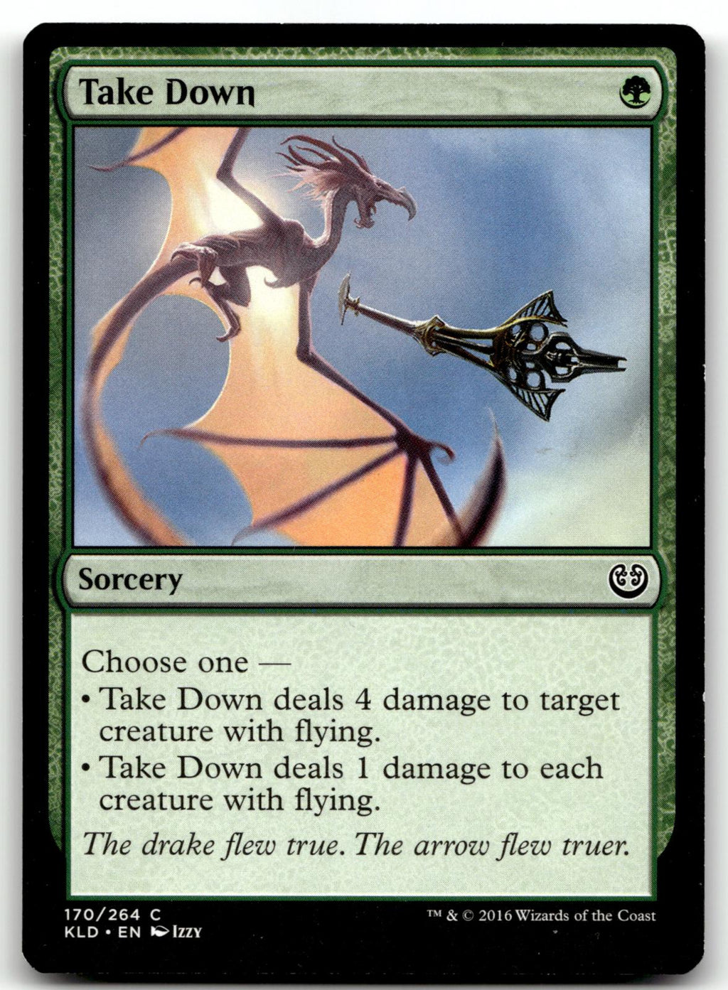 Take Down 170 Common Kaladesh Magic: The Gathering Near Mint
