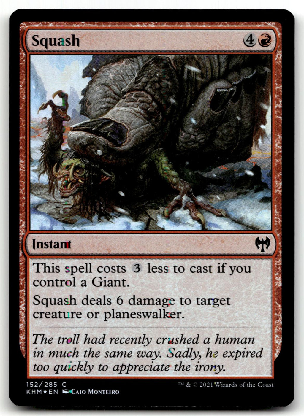 Squash 152 Common Kaldheim Magic: The Gathering Foil Near Mint