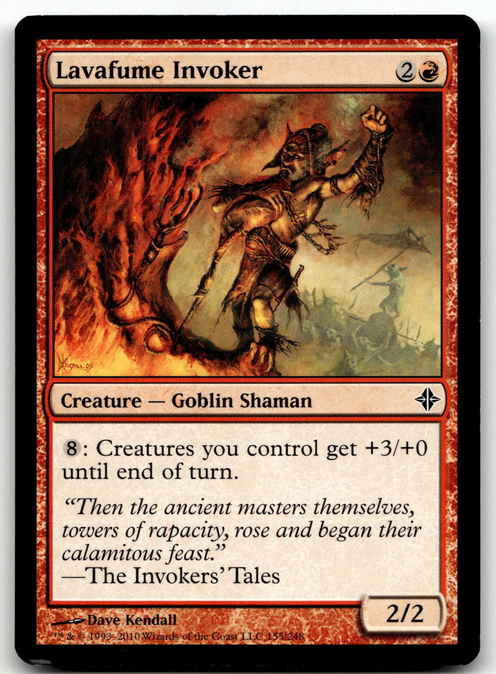 Lavafume Invoker 155 Common Rise of the Eldrazi Magic: The Gathering Near Mint