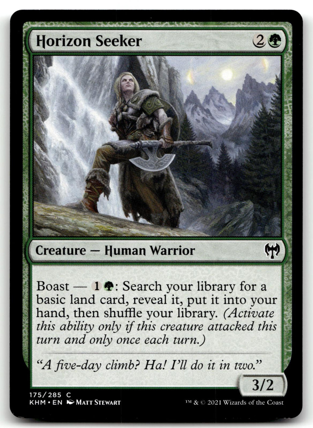 Horizon Seeker 175 Common Kaldheim Magic: The Gathering Near Mint