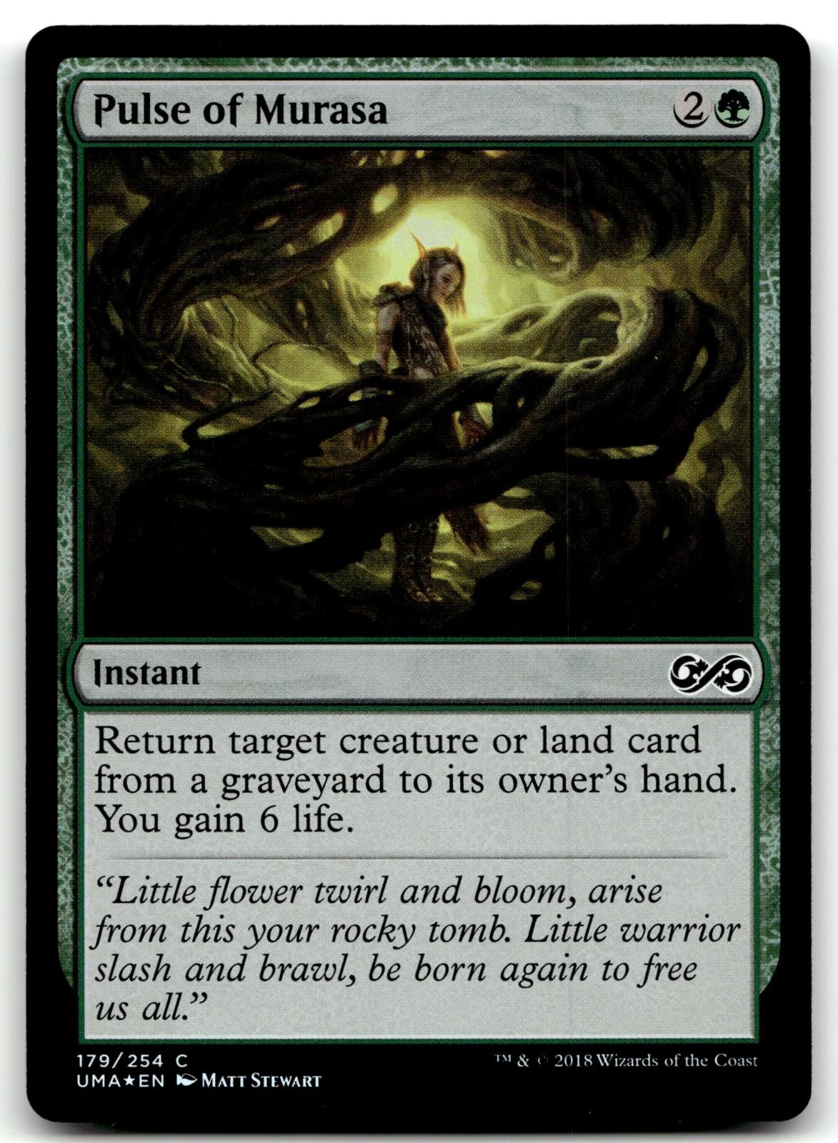 Pulse of Murasa 179 Common Ultimate Masters Magic: The Gathering Near Mint