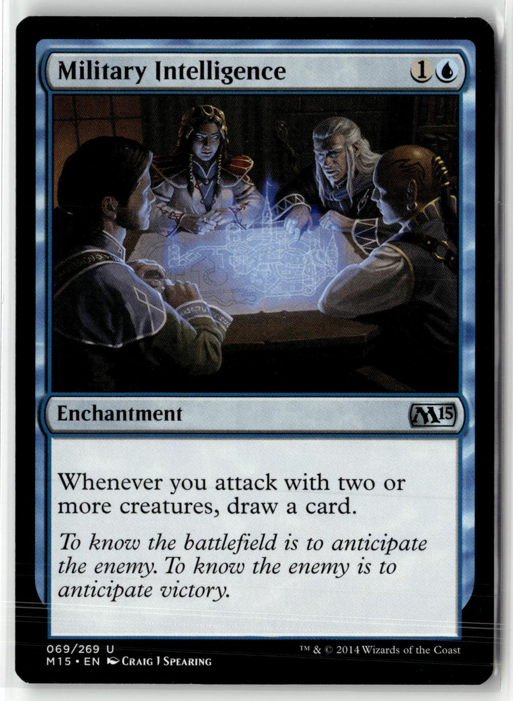 Military Intelligence 69 Uncommon Magic 2015 (M15) Magic: The Gathering NM