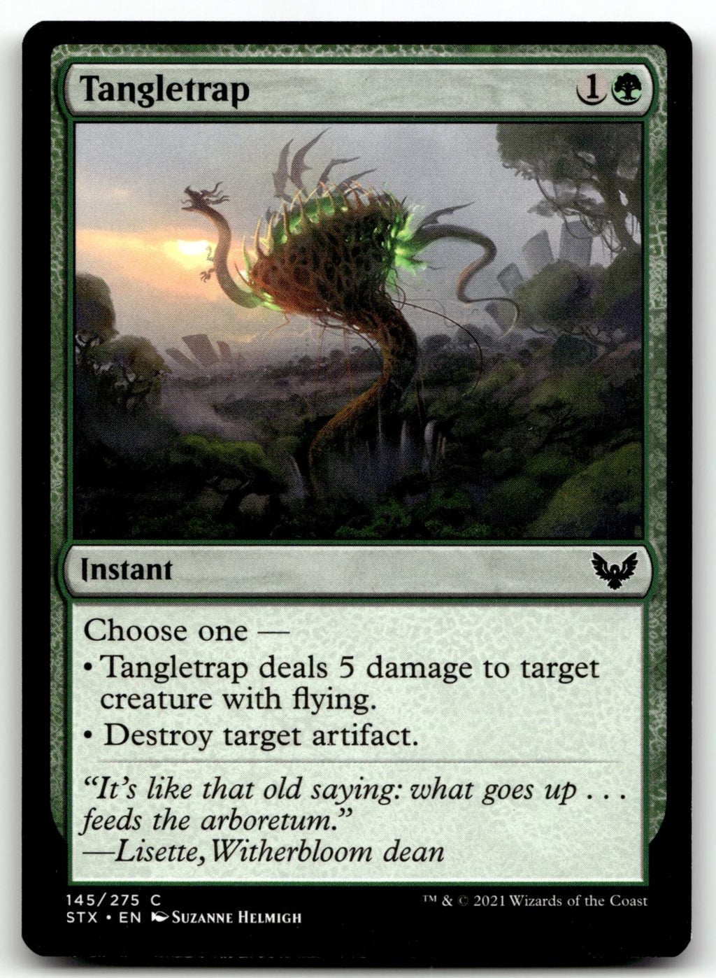 Tangletrap 145 Common Strixhaven: School of Mages Magic: The Gathering Near Mint