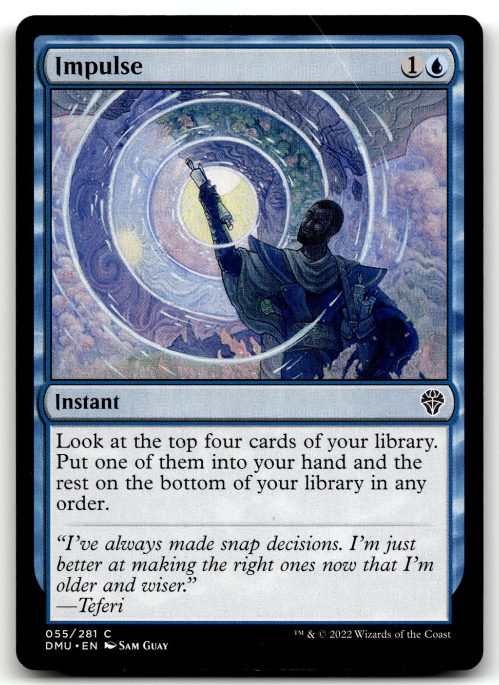 Impulse 55 Common Dominaria United Magic: The Gathering Near Mint