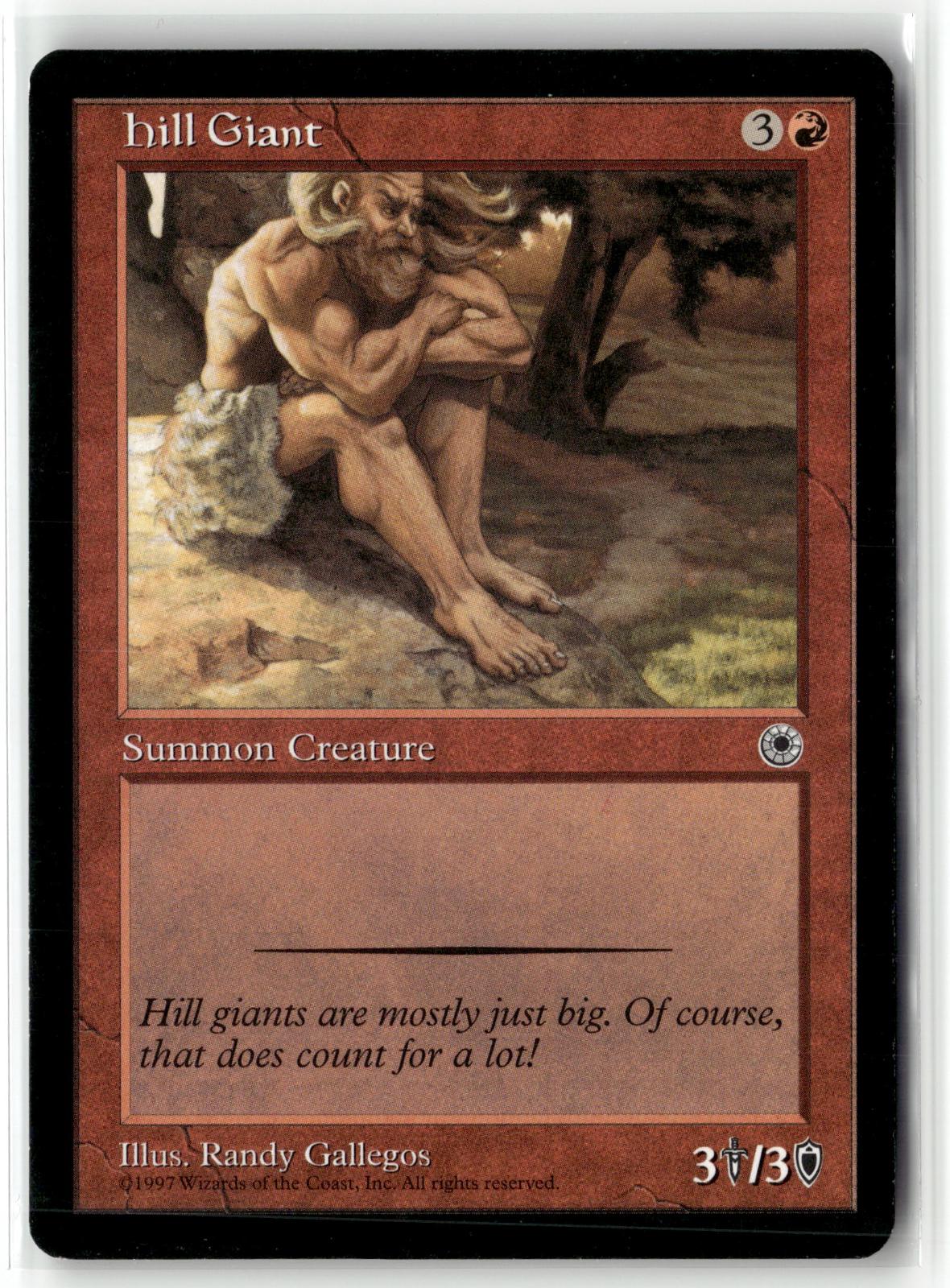 Hill Giant Common Portal Magic: The Gathering Near Mint