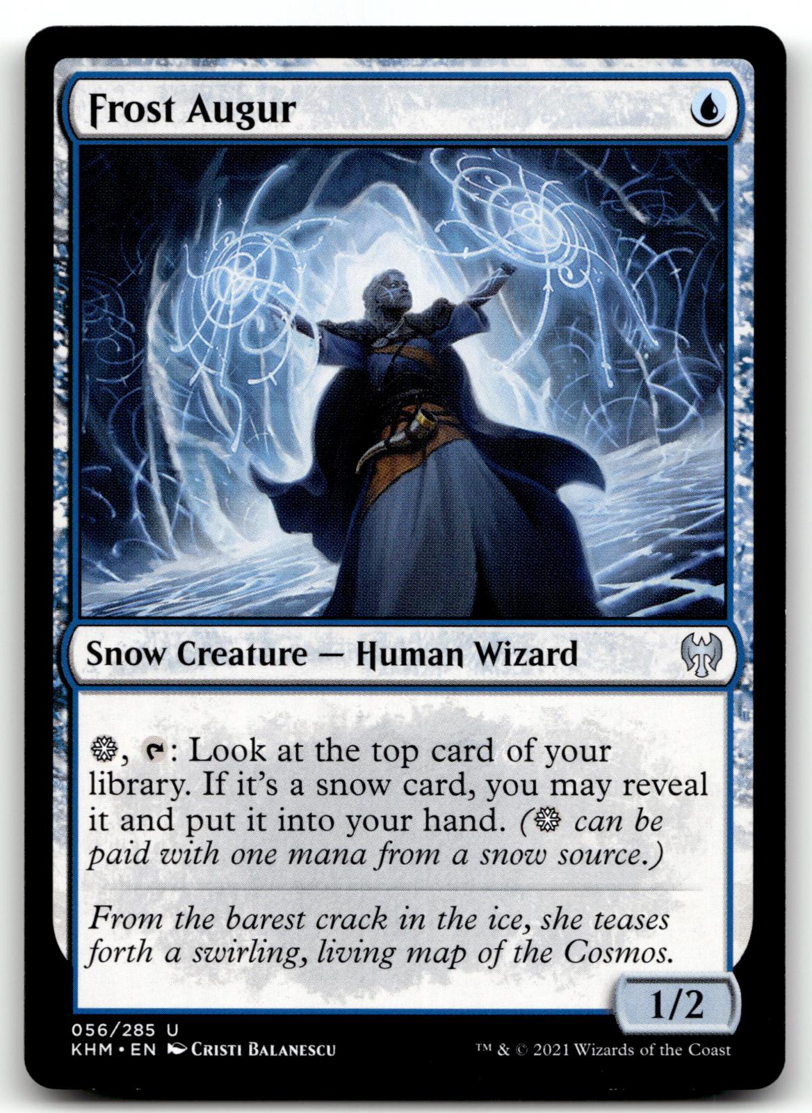 Frost Augur 56 Uncommon Kaldheim Magic: The Gathering Near Mint