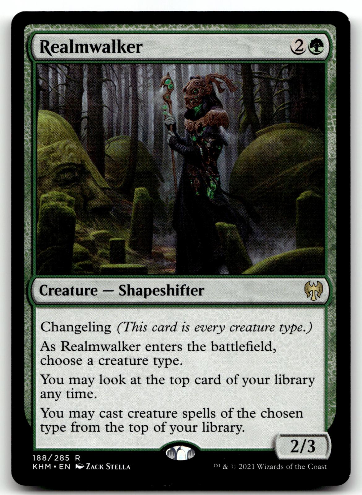 Realmwalker 188 Rare Kaldheim Magic: The Gathering Near Mint