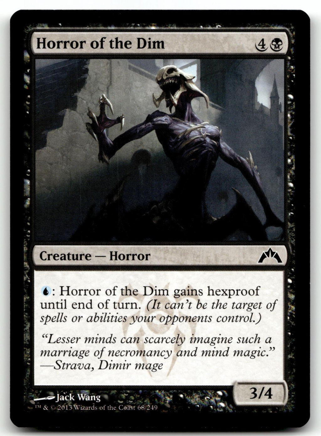 Horror of the Dim 68 Common Gatecrash Magic: The Gathering Near Mint