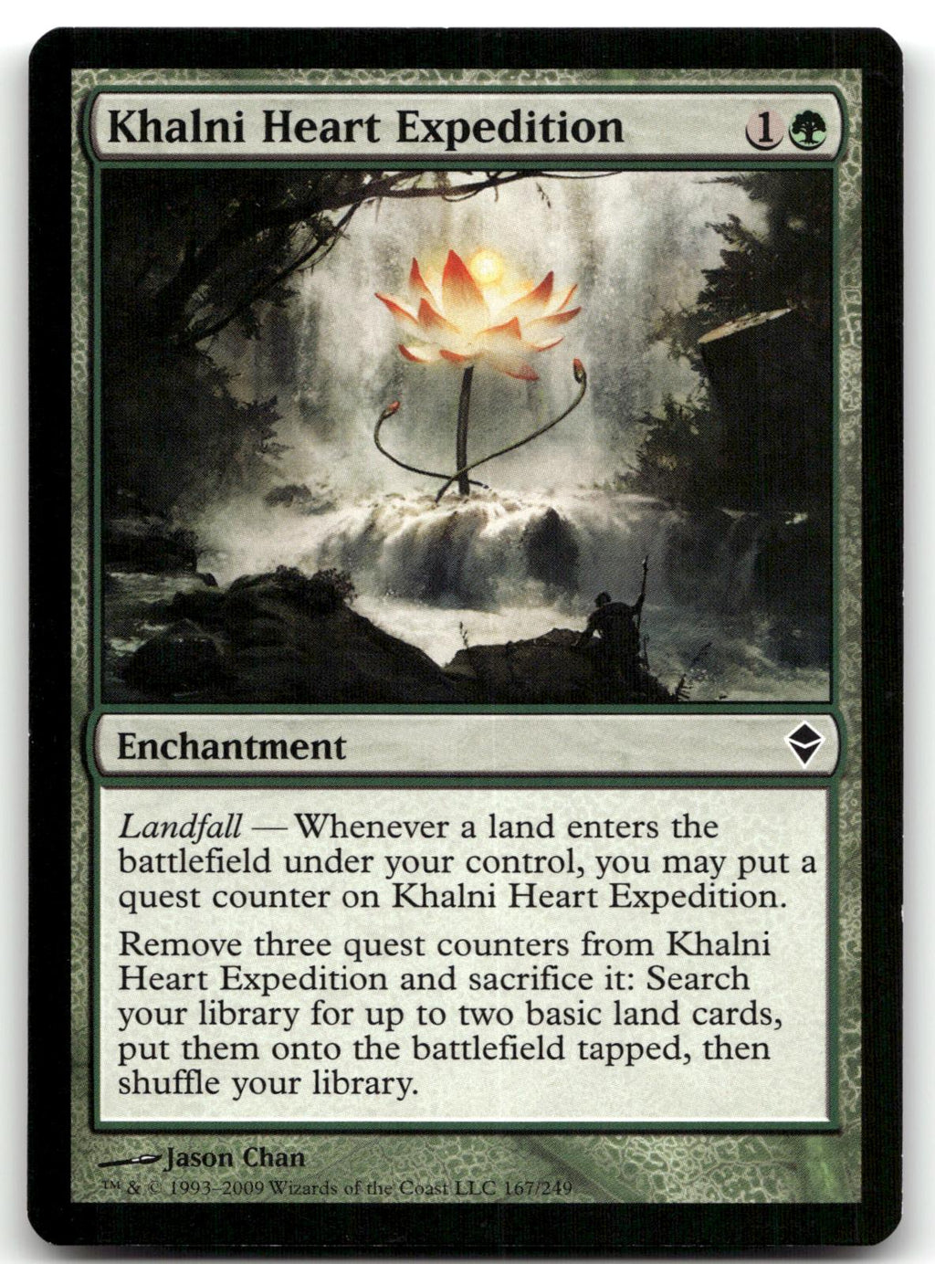 Khalni Heart Expedition 167 Common Zendikar Magic: The Gathering Near Mint