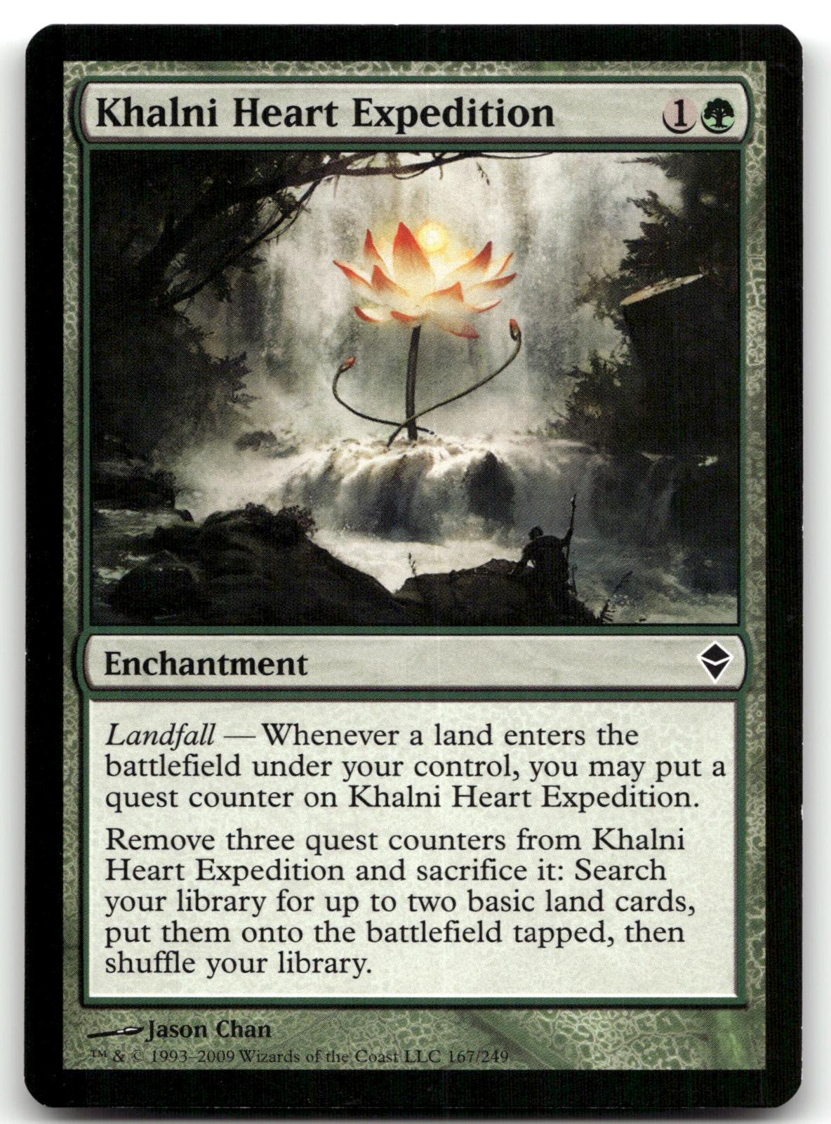 Khalni Heart Expedition 167 Common Zendikar Magic: The Gathering Near Mint
