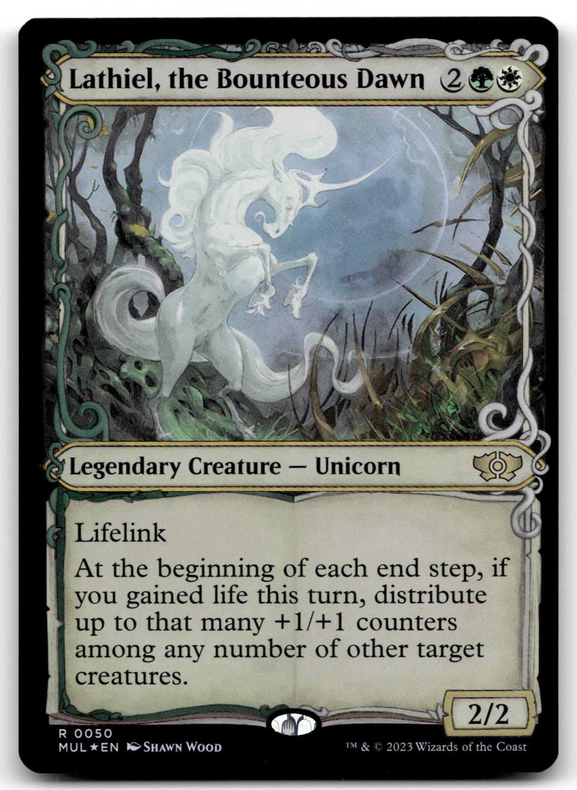 Lathiel, the Bounteous Dawn 50 March of the Machine: Multiverse Legends Magic: The Gathering Foil NM