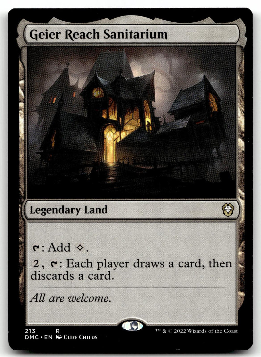 Geier Reach Sanitarium 213 Commander: Dominaria United Magic: The Gathering NM