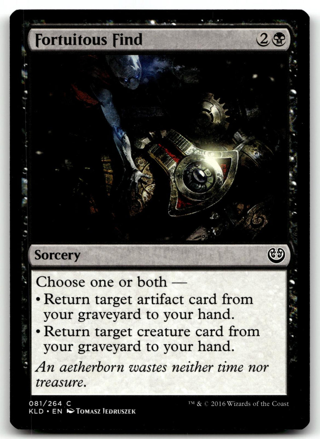Fortuitous Find 81 Common Kaladesh Magic: The Gathering Near Mint