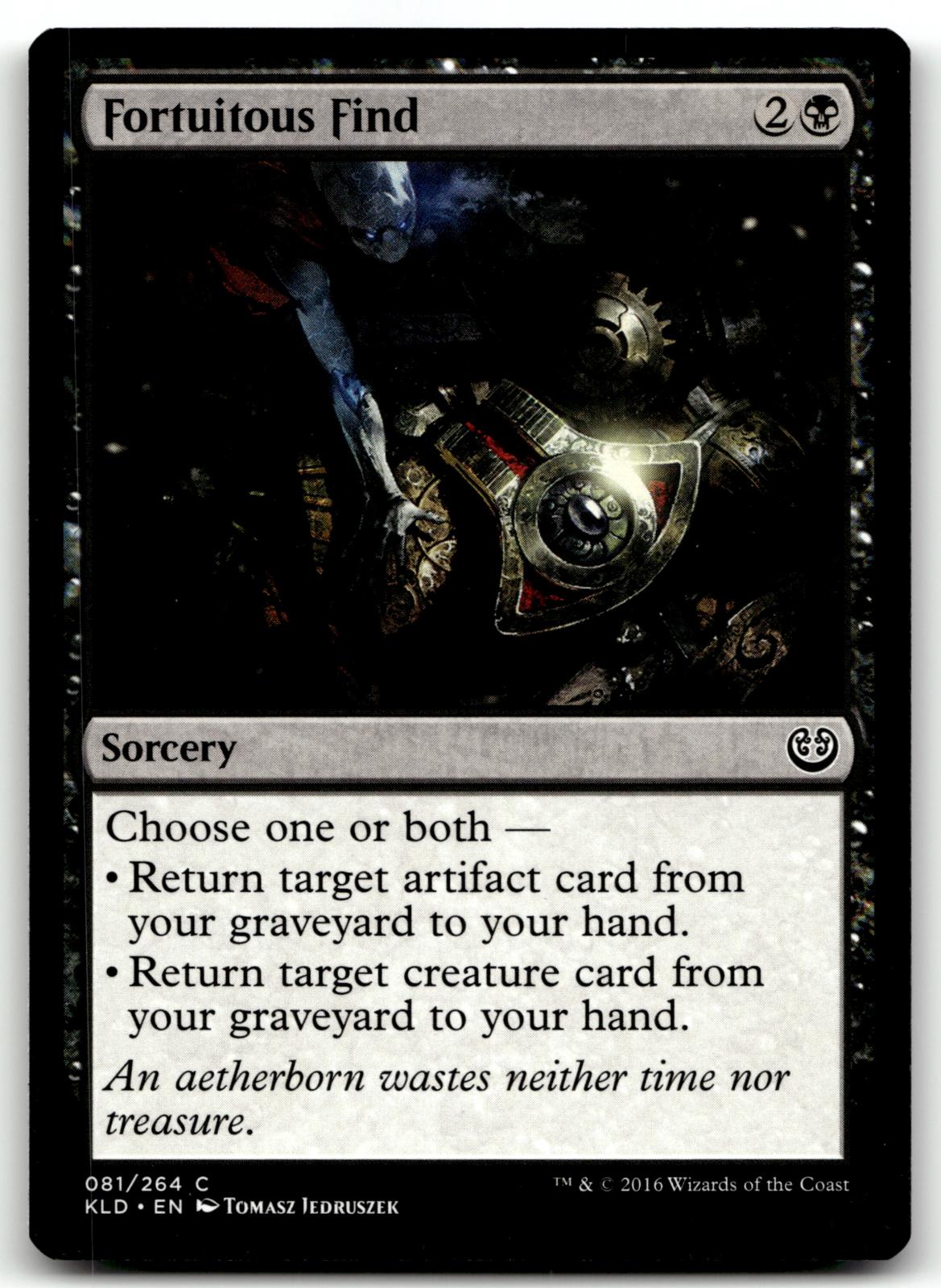 Fortuitous Find 81 Common Kaladesh Magic: The Gathering Near Mint