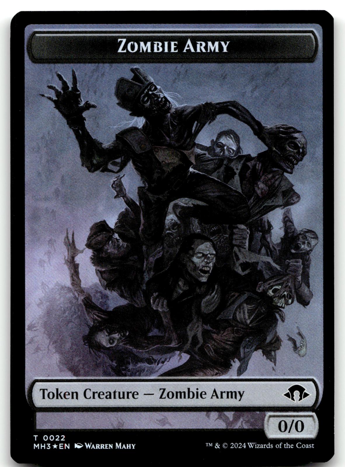 Eldrazi Spawn Token 2 Token Modern Horizons 3 Magic: The Gathering Near Mint