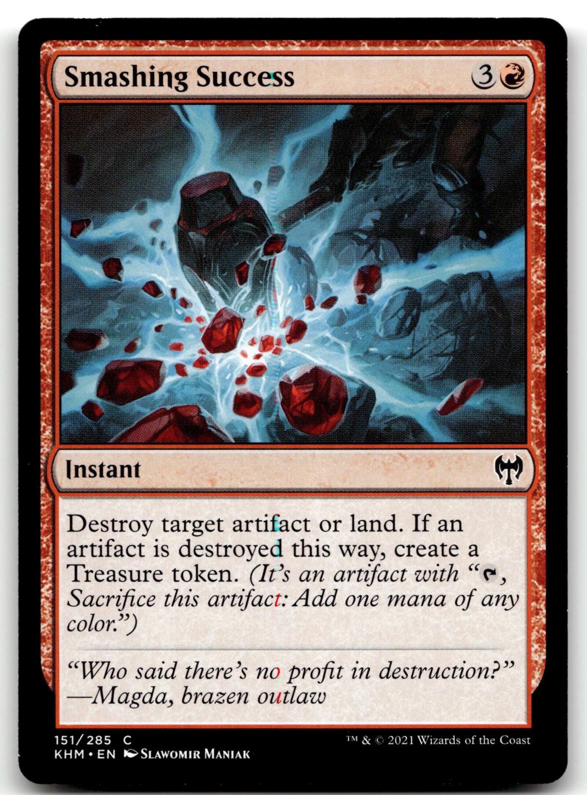 Smashing Success 151 Common Kaldheim Magic: The Gathering Near Mint
