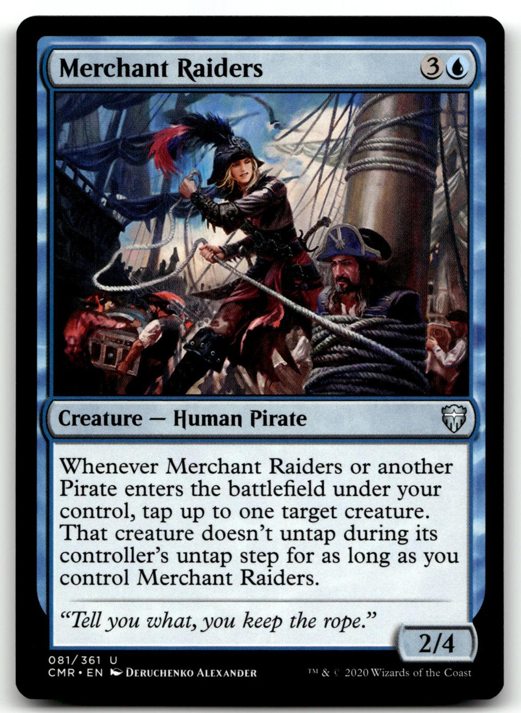Merchant Raiders 81 Uncommon Commander Legends Magic: The Gathering Near Mint