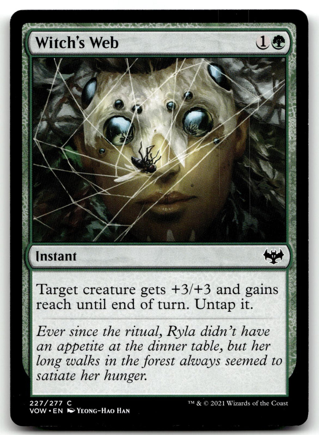 Witch's Web 227 Common Innistrad: Crimson Vow Magic: The Gathering Near Mint