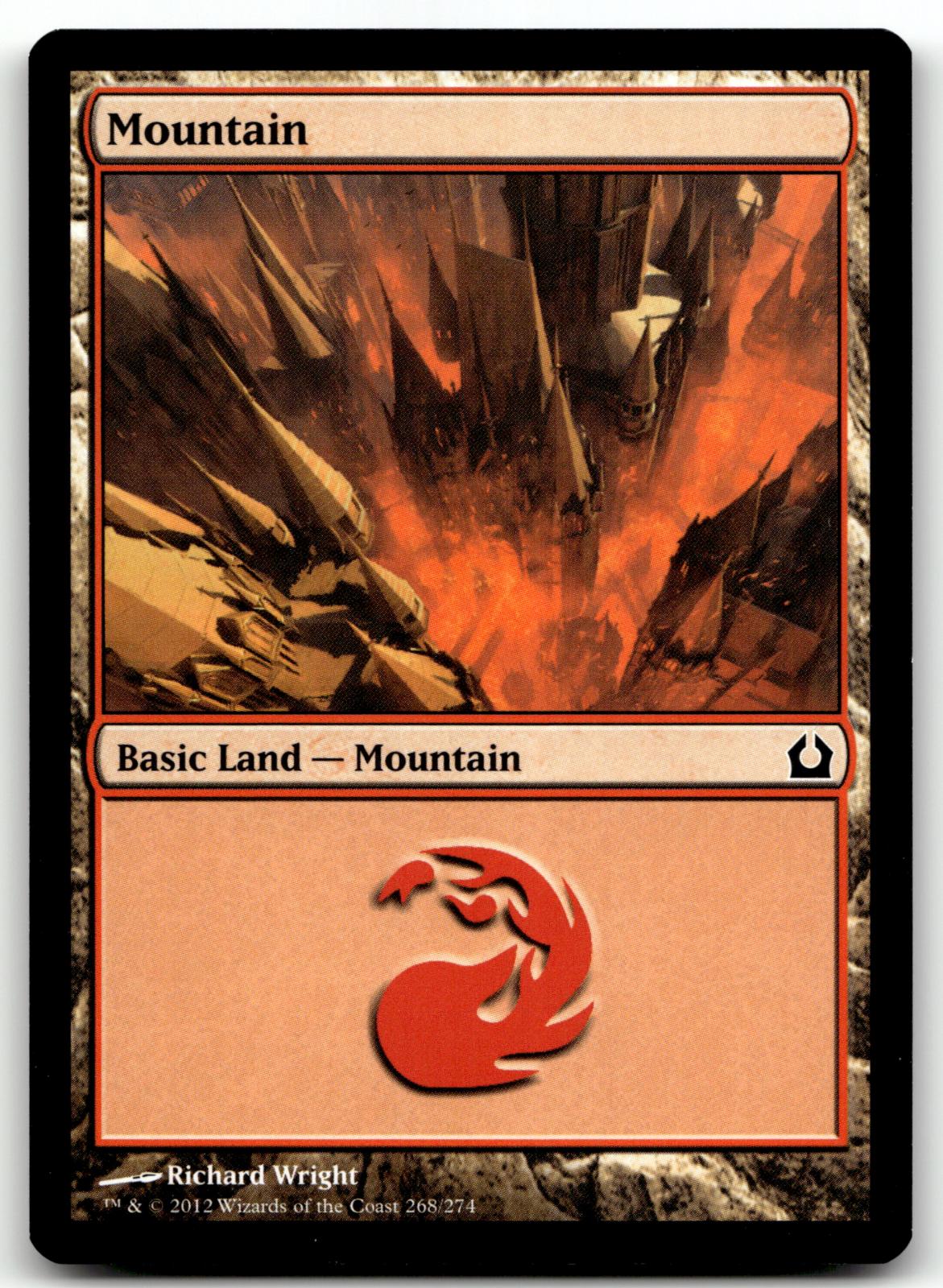 Mountain (268) 268 Land Return to Ravnica Magic: The Gathering Near Mint