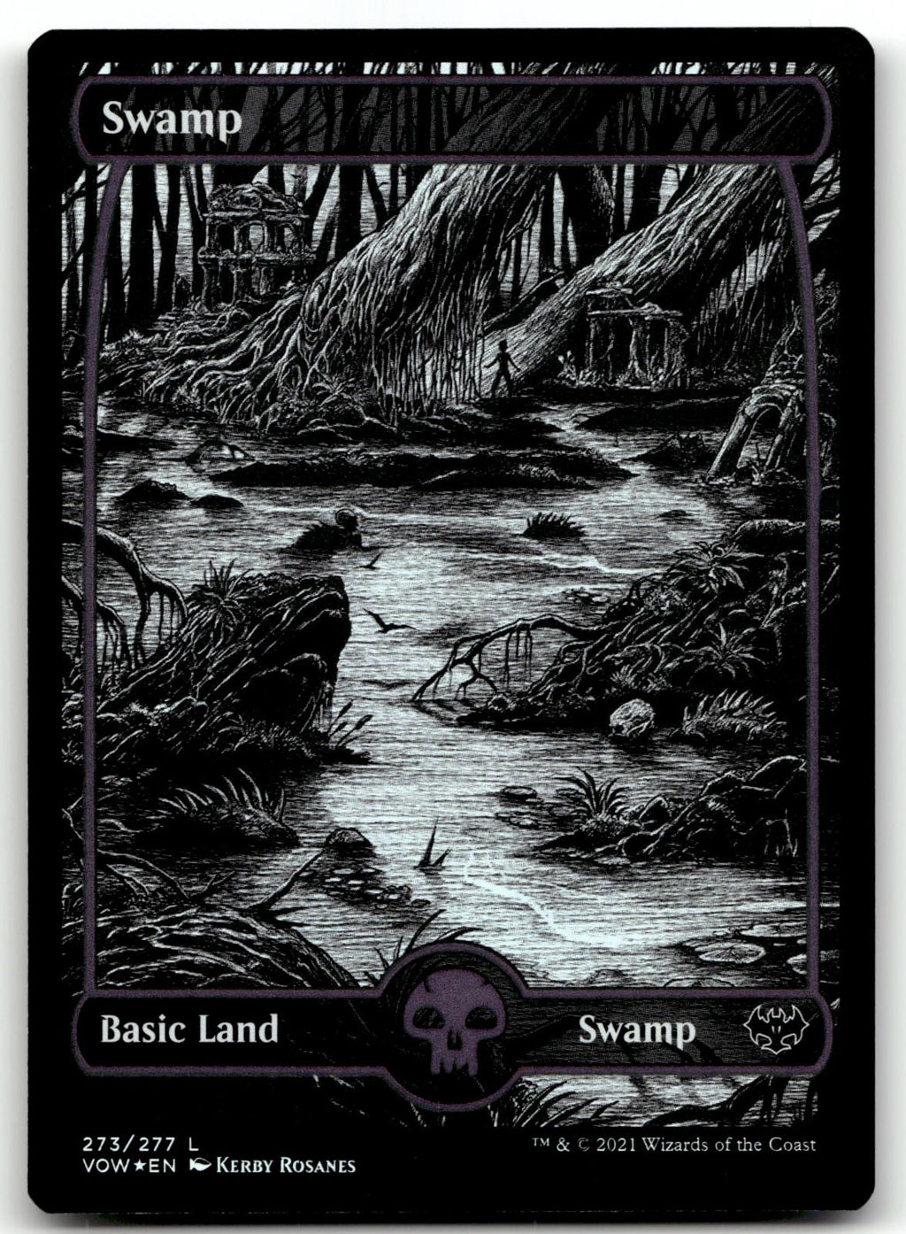 Swamp (273) 273 Land Innistrad: Crimson Vow Magic: The Gathering Foil Near Mint