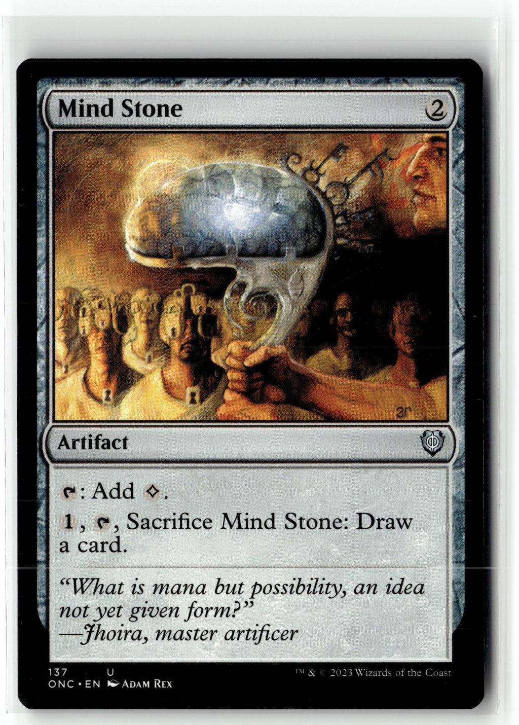 Mind Stone 137 Commander: Phyrexia: All Will Be One Magic: The Gathering NM