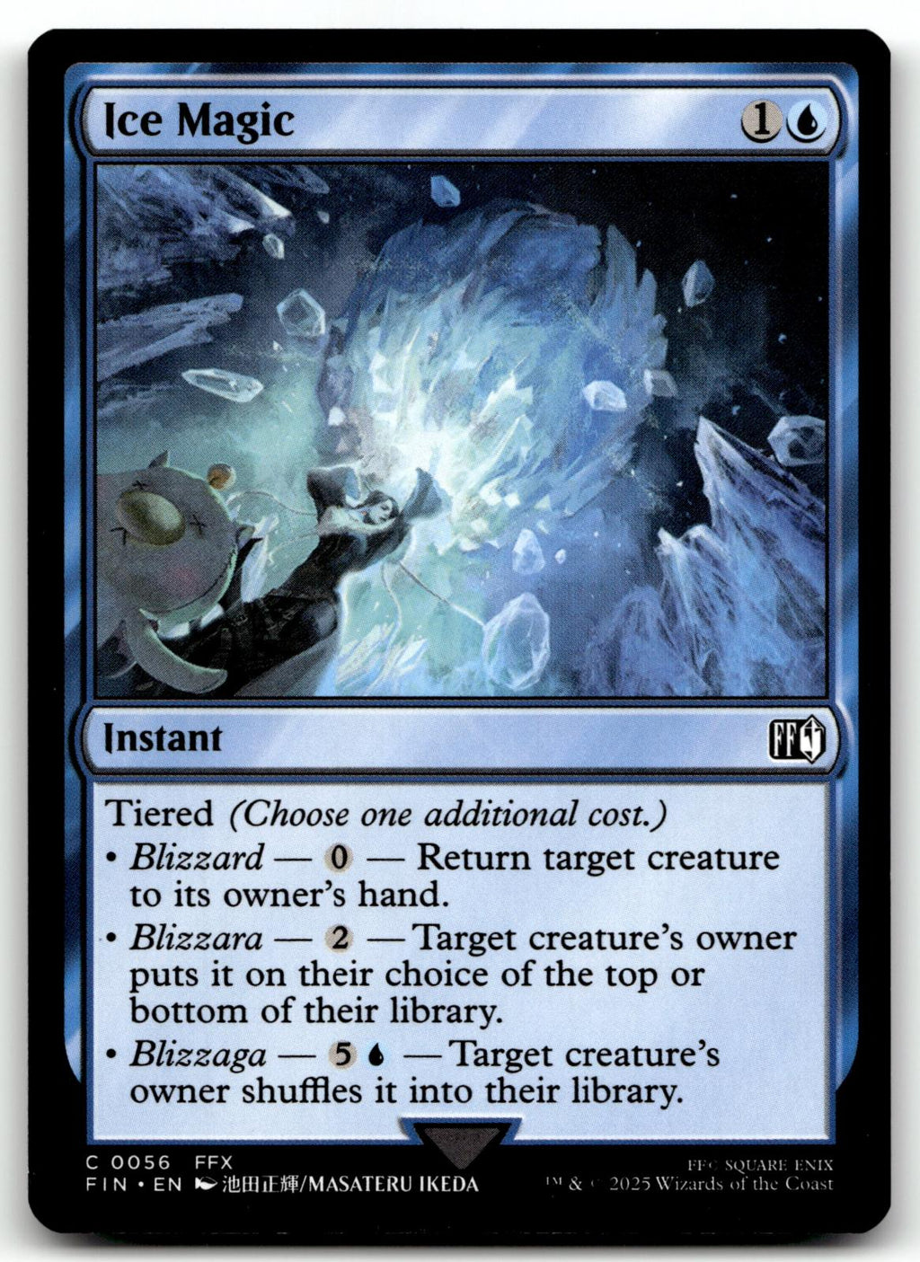Ice Magic 56 Common FINAL FANTASY Magic: The Gathering Near Mint