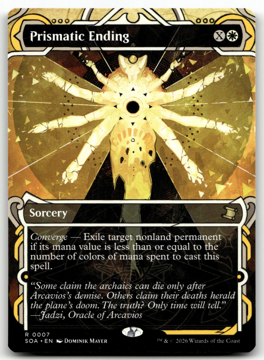 Prismatic Ending 7 Secrets of Strixhaven: Mystical Archive Magic: The Gathering