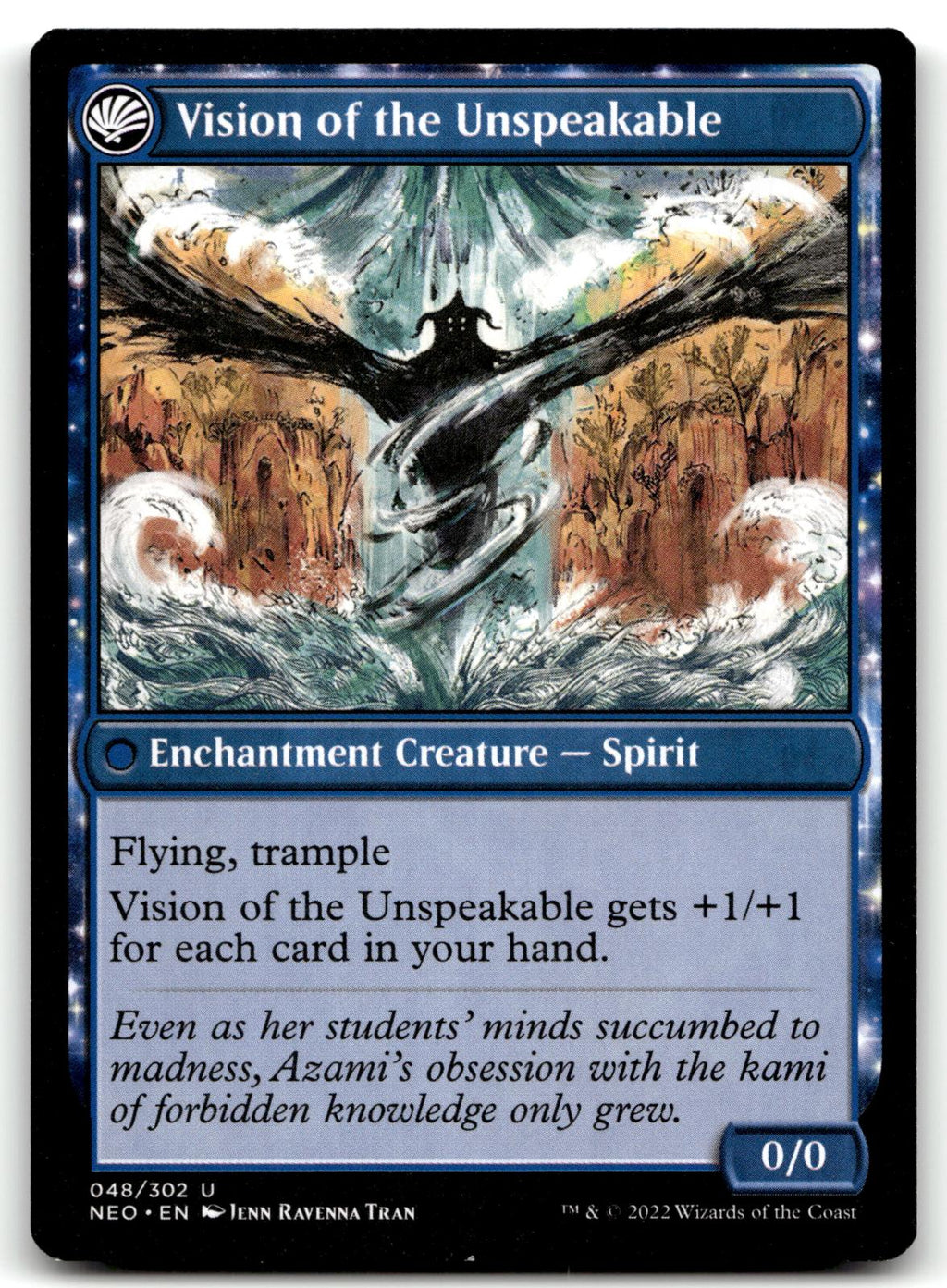 Behold the Unspeakable 48 Kamigawa: Neon Dynasty Magic: The Gathering NM