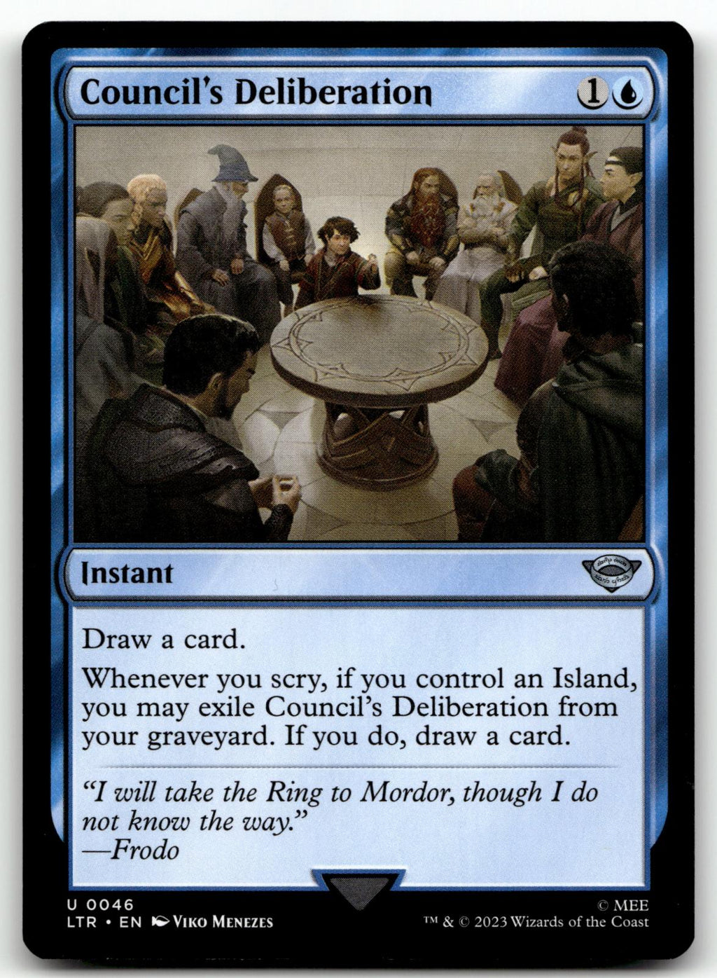 Council's Deliberation 46 Universes Beyond: The Lord of the Rings: