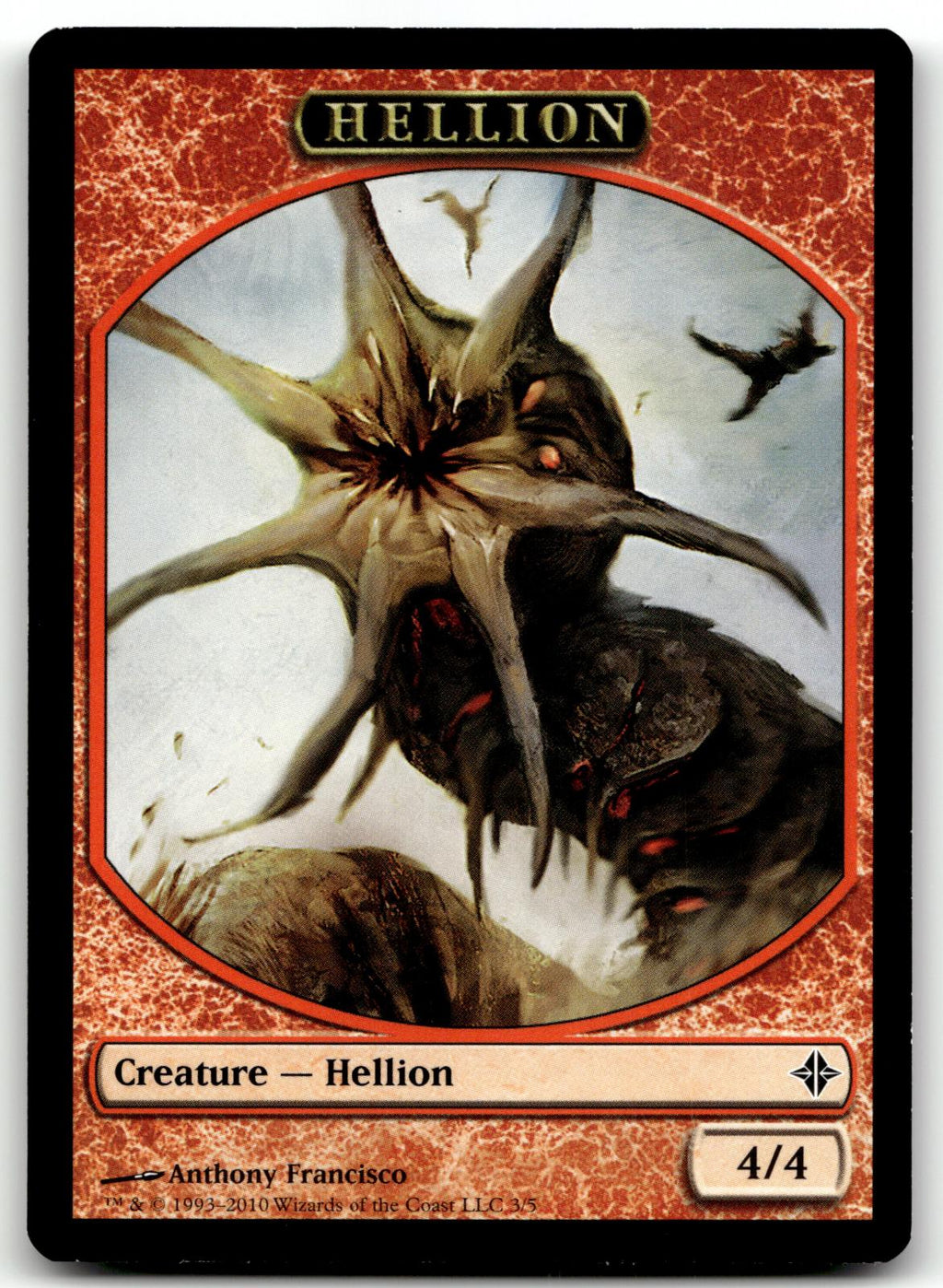Hellion Token 3 Token Rise of the Eldrazi Magic: The Gathering Near Mint