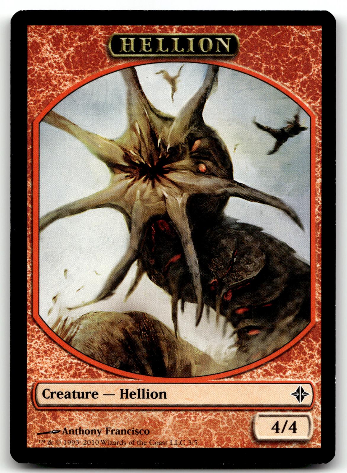 Hellion Token 3 Token Rise of the Eldrazi Magic: The Gathering Near Mint