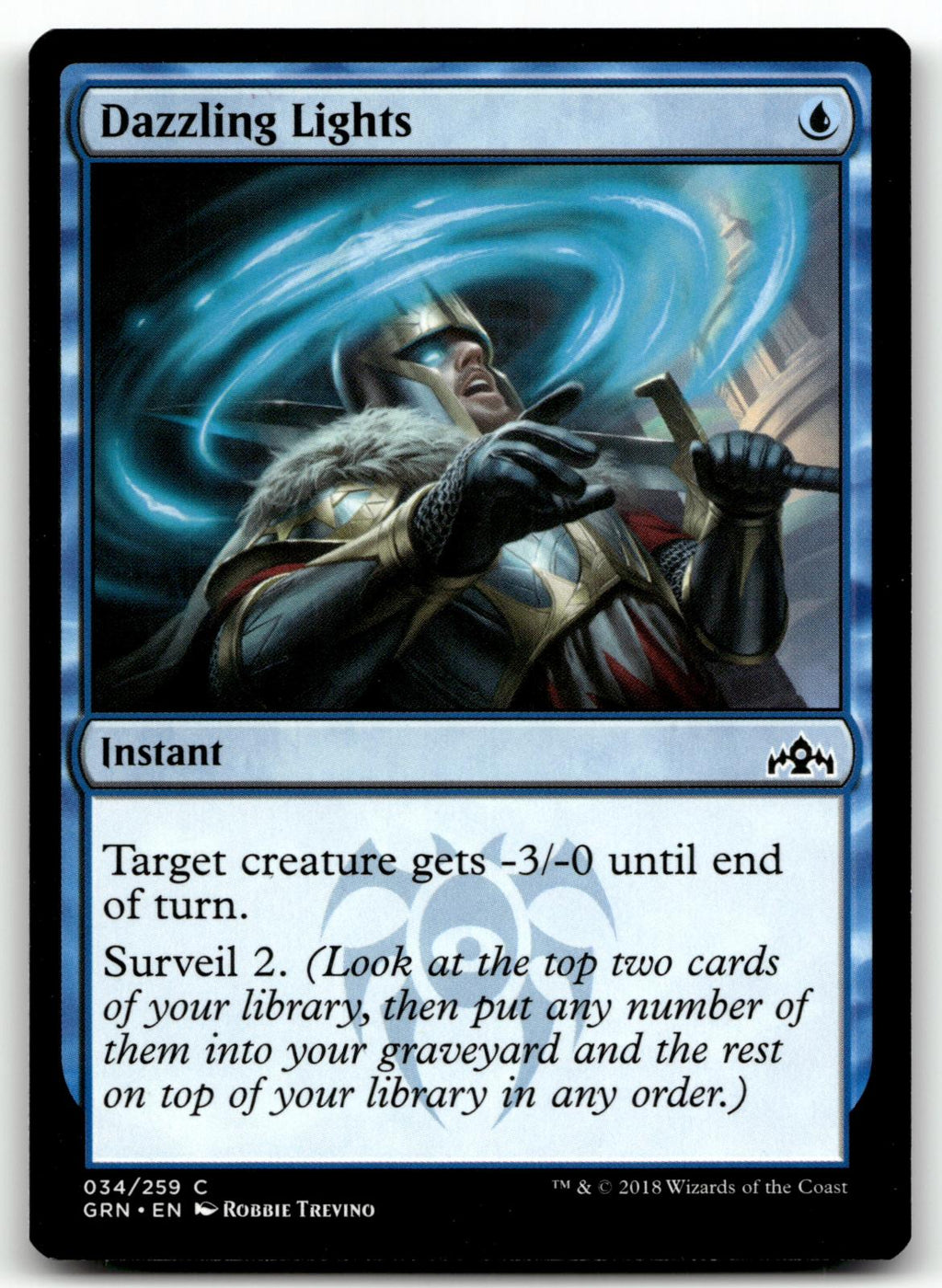 Dazzling Lights 34 Common Guilds of Ravnica Magic: The Gathering Near Mint