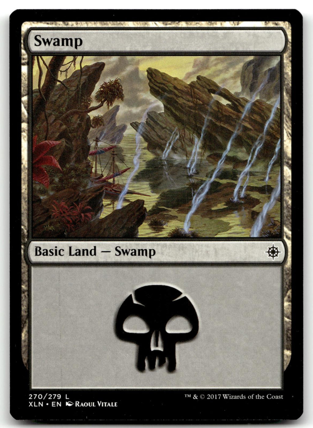 Swamp (270) 270 Land Ixalan Magic: The Gathering Near Mint