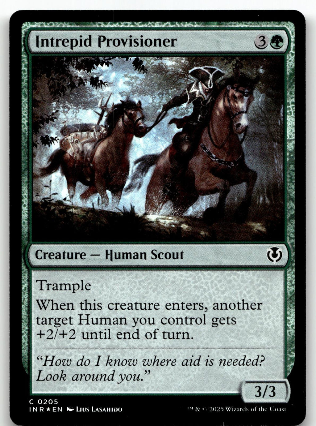 Intrepid Provisioner 205 Innistrad Remastered Magic: The Gathering Foil NM