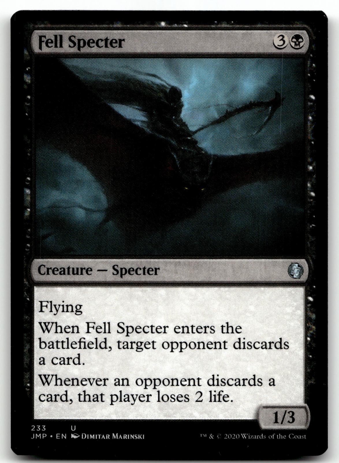 Fell Specter 233 Uncommon Jumpstart Magic: The Gathering Near Mint