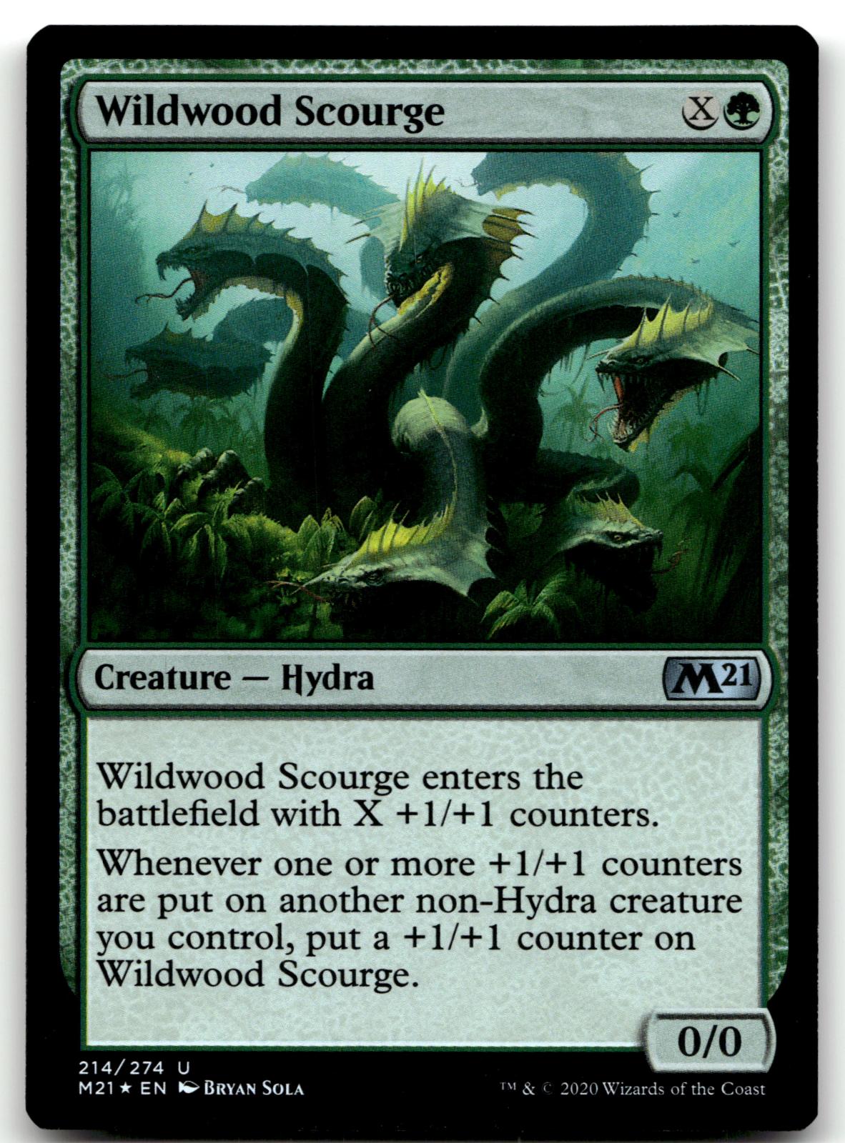 Wildwood Scourge 214 Uncommon Core Set 2021 Magic: The Gathering Foil Near Mint