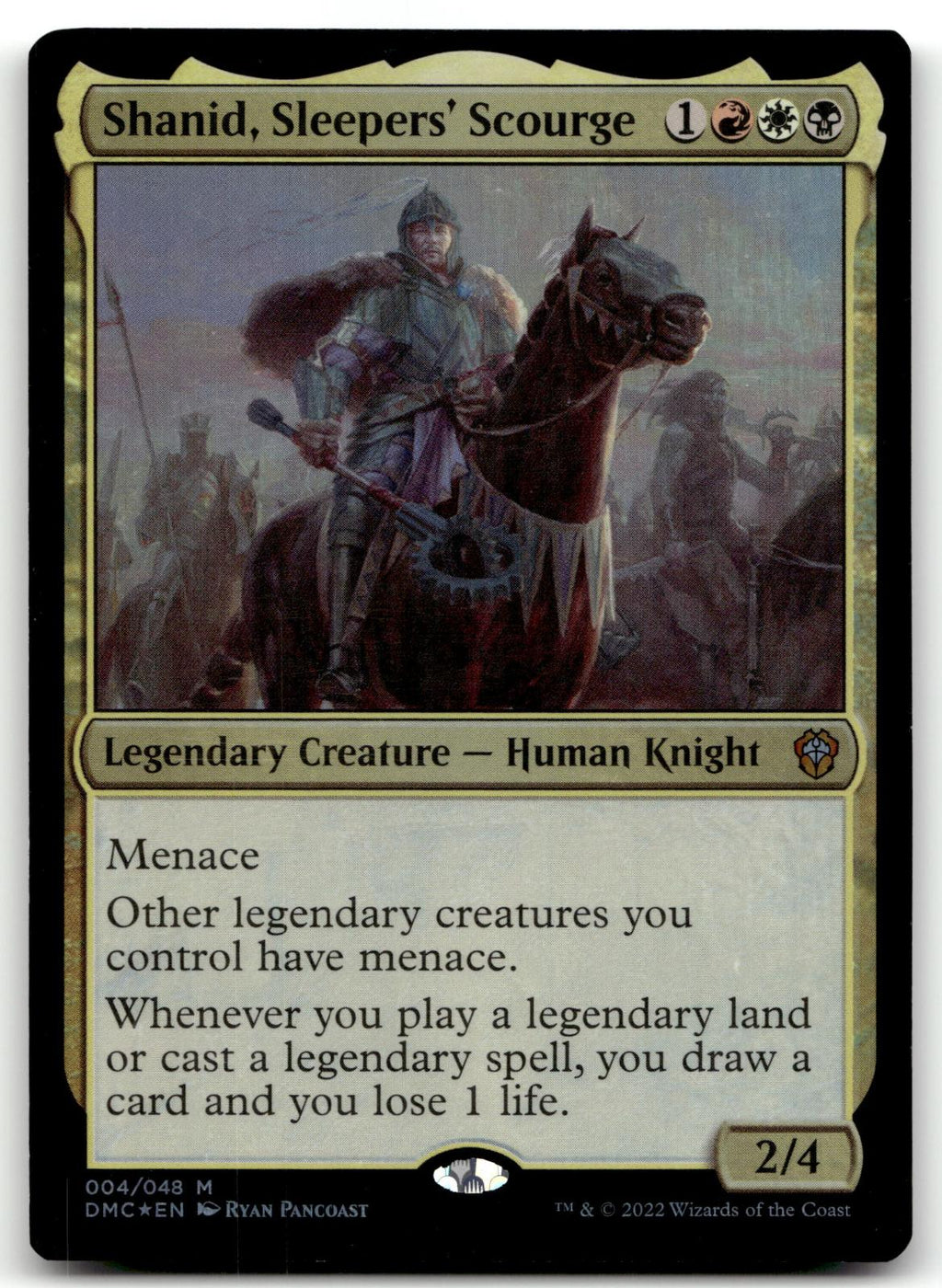 Shanid, Sleepers' Scourge 4 Commander: Dominaria United Magic: The Gathering NM