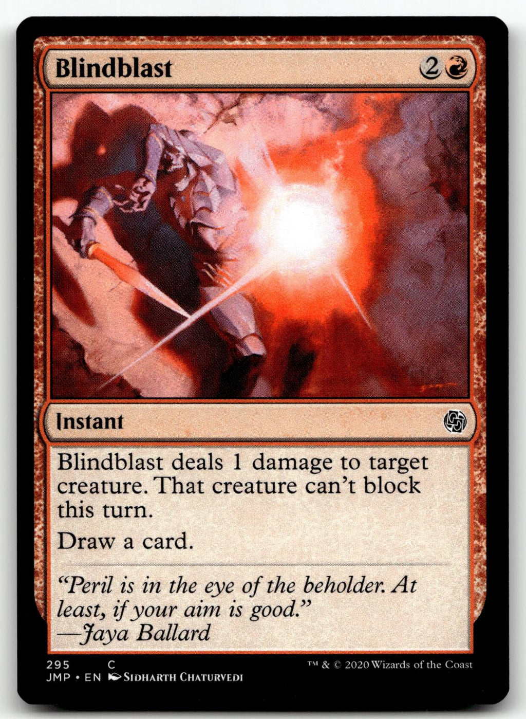 Blindblast 295 Common Jumpstart Magic: The Gathering Near Mint